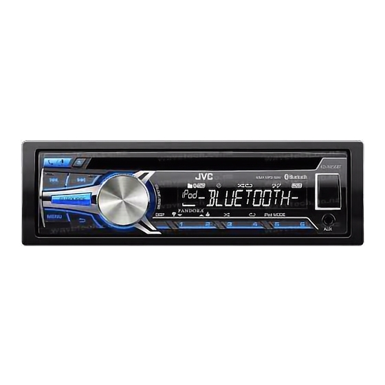 JVC KD-R890BT 1-DIN MP3 CD STEREO USB AUX BLUETOOTH PANDORA CAR