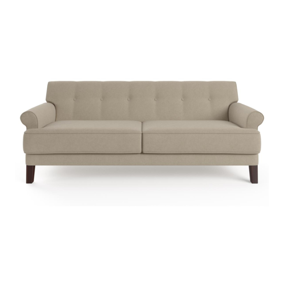 BROSA SONDRA SOFA BED ASSEMBLY MANUAL Pdf Download ManualsLib