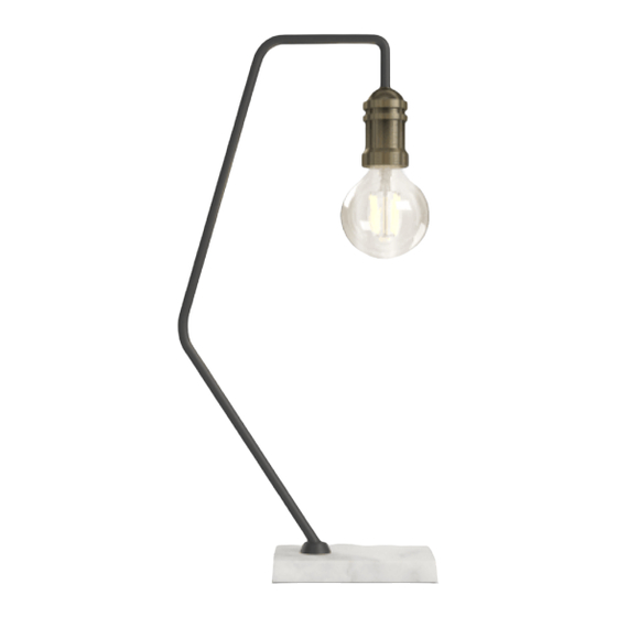 BROSA MENSA TABLE LAMP ASSEMBLY MANUAL Pdf Download ManualsLib