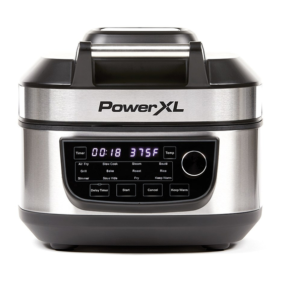 User manual PowerXL Air Fryer Grill Plus B-AFO-002G-1 (English - 20 pages)