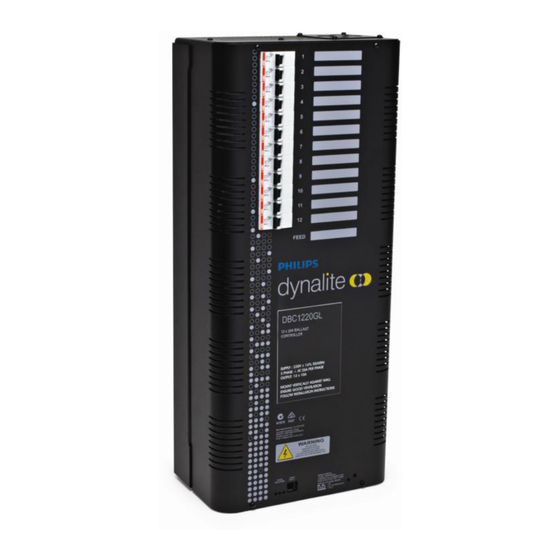 Philips dynalite DBC1220GL Installation Manual