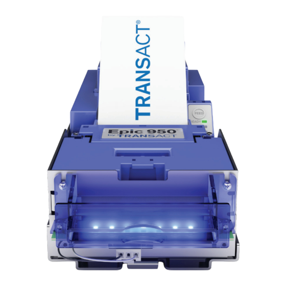 TRANSACT EPIC 950 TECH SUPPORT REFERENCE MANUAL Pdf Download ManualsLib