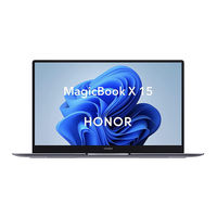 honor MagicBook X 15 Quick Start Manual