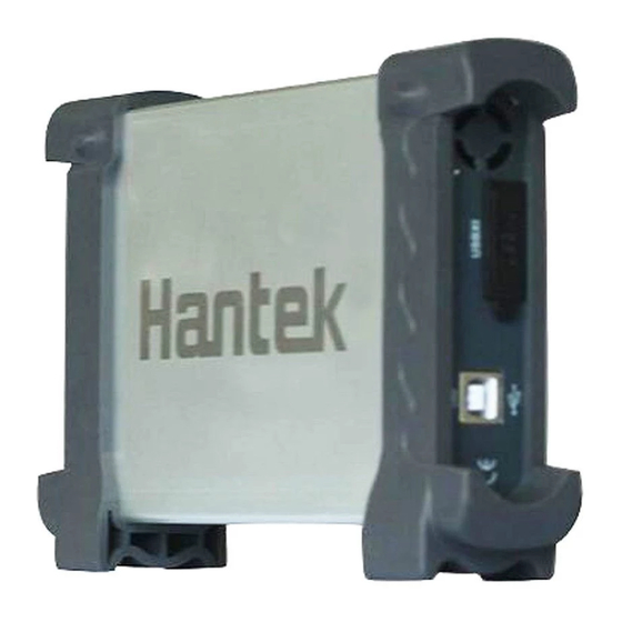 HANTEK 6052BE USER MANUAL Pdf Download | ManualsLib