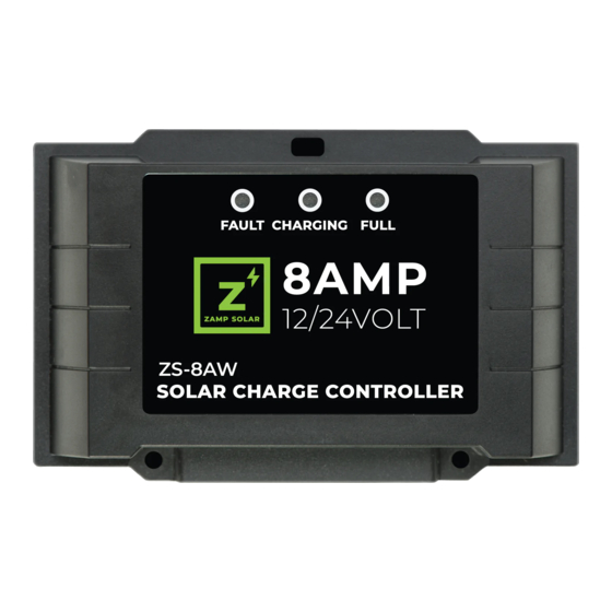 ZAMP SOLAR ZS8AW USER MANUAL Pdf Download ManualsLib
