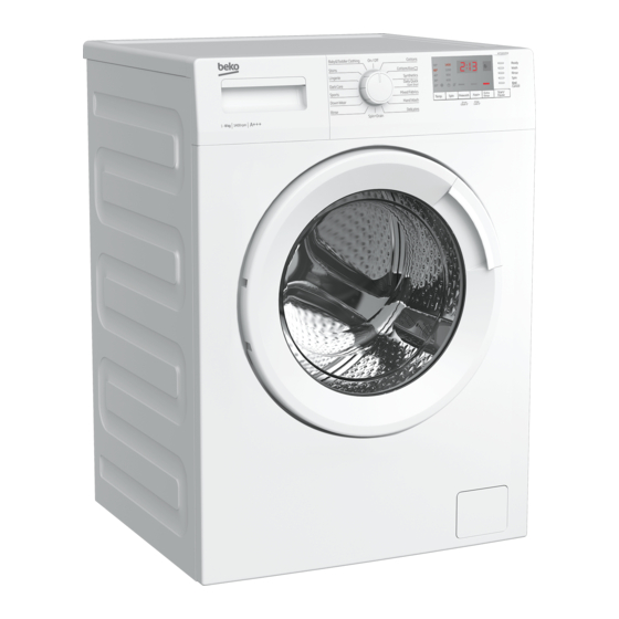 BEKO WTG841B1W USER MANUAL Pdf Download | ManualsLib