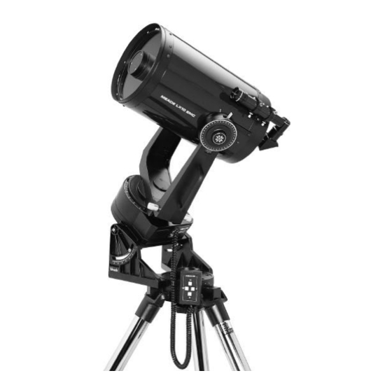 MEADE LX10 SCHMIDTCASSEGRAIN INSTRUCTION MANUAL Pdf Download ManualsLib