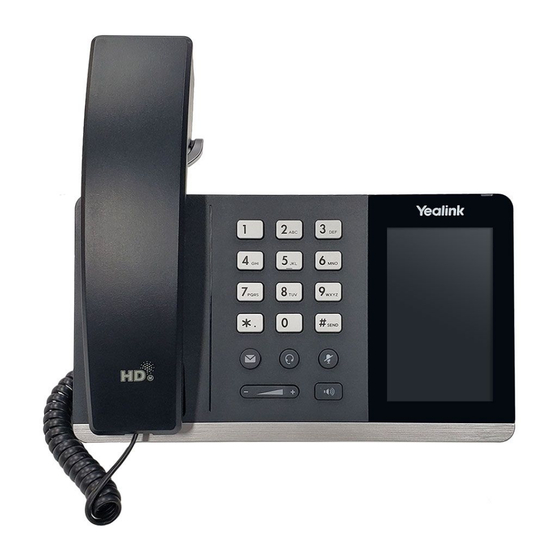 YEALINK T55A OFFICIAL USER MANUAL Pdf Download ManualsLib
