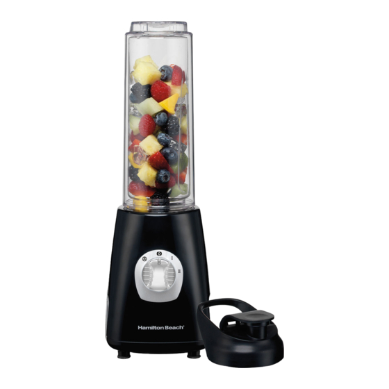 HAMILTON BEACH GO SPORT MANUAL Pdf Download ManualsLib