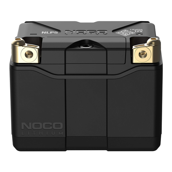 NOCO Genius NLP User Manual & Warranty