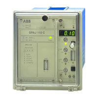 ABB SPAJ 110 C User Manual