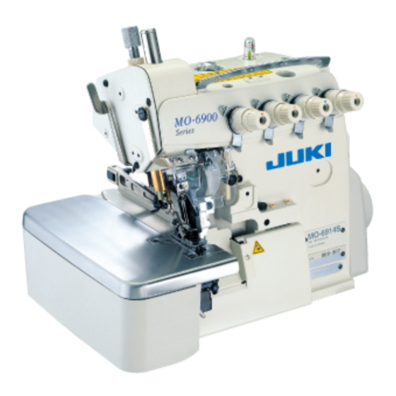 JUKI MO-6900 Series Quick Start Manual