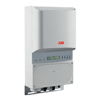 ABB PVI-3.0/3.6/4.2-TL-OUTD Product Manual