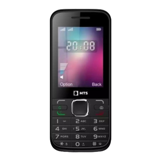 Lava MTS CG132 SIM Mobile Phone Manuals