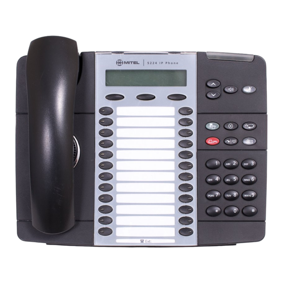 Mitel 5212 Installation Manual