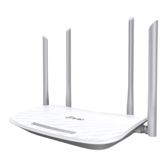 TP-Link Archer C5 Quick Installation Manual