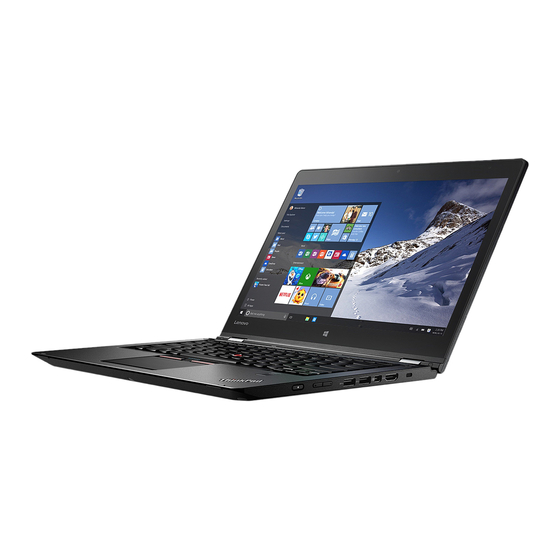 Lenovo ThinkPad P40 Yoga Hardware Maintenance Manual