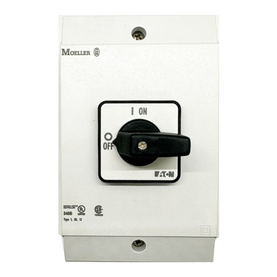 Eaton T03 I2-NA Series Instruction Leaflet