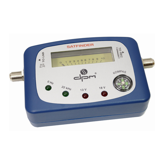 DPM SATFINDER Manual
