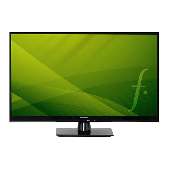 PANASONIC TCL32B6H SERVICE MANUAL Pdf Download ManualsLib