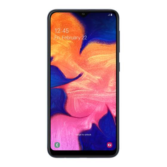 Samsung Galaxy A10 User Manual