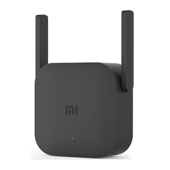 Mi Wi-Fi Range Extender Pro User Manual