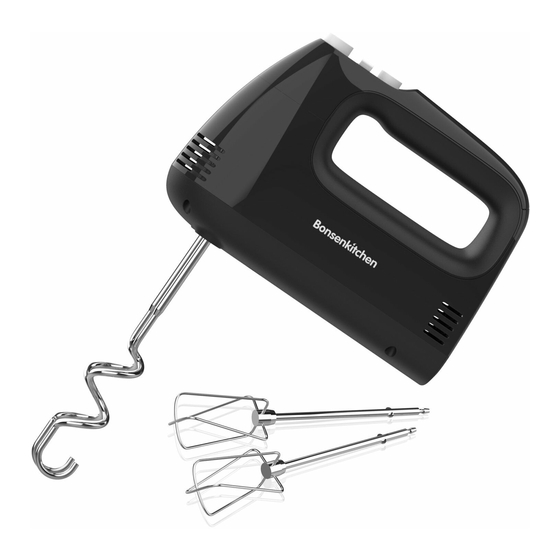 BONSENKITCHEN HM3901 OPERATION INSTRUCTIONS MANUAL Pdf Download ManualsLib