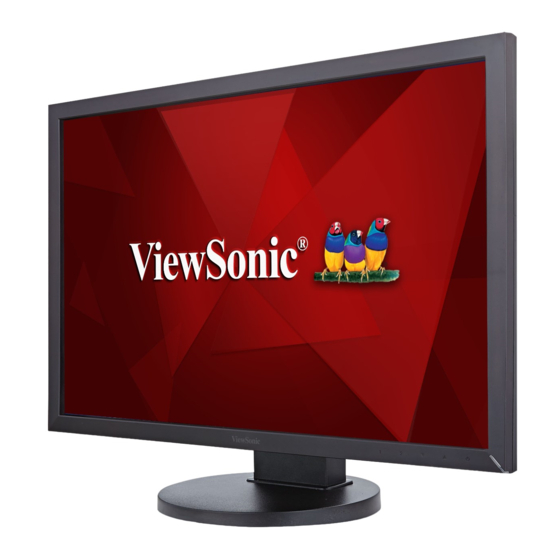 VIEWSONIC VG2438SM USER MANUAL Pdf Download ManualsLib