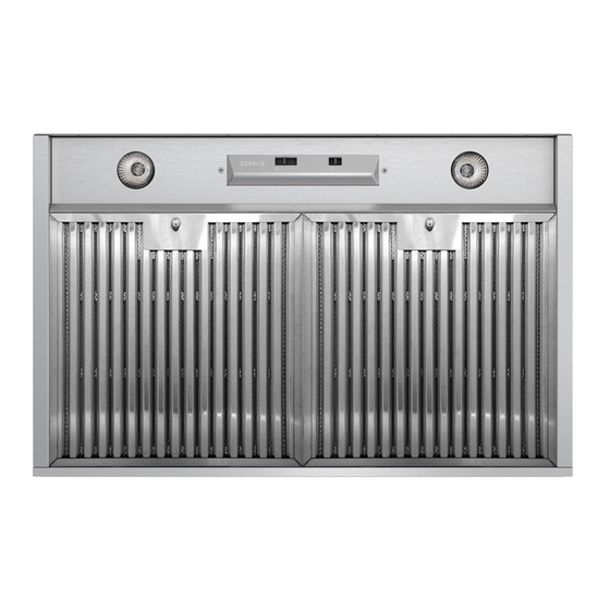 ZEPHYR MONSOON MINI USE, CARE AND INSTALLATION MANUAL Pdf Download