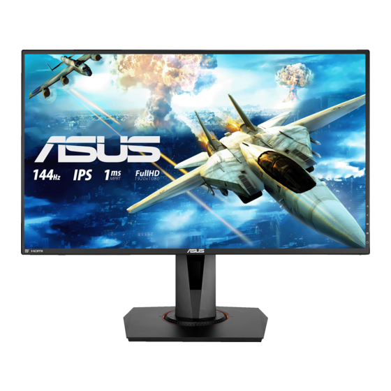 ASUS VG279 SERIES USER MANUAL Pdf Download | ManualsLib
