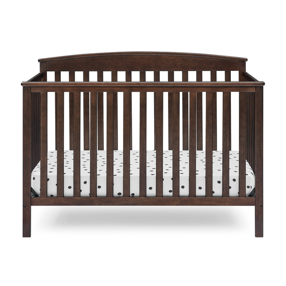 DELTA CHILDREN HANOVER 6IN1 CONVERTIBLE BABY CRIB ASSEMBLY