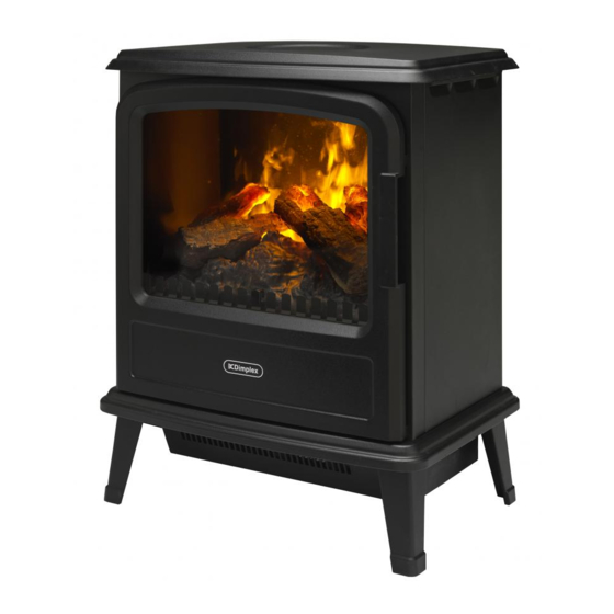 DIMPLEX OPTIMYST EVANDALE SLATE EVN20SL OPERATING INSTRUCTIONS MANUAL