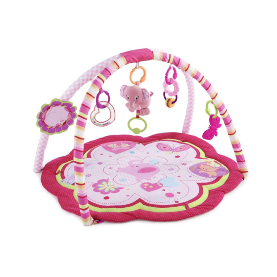 Bright Starts Floral Safari Activity Gym main image 0
