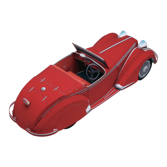 Canon Classic Car Series Assembly Instructions Manual