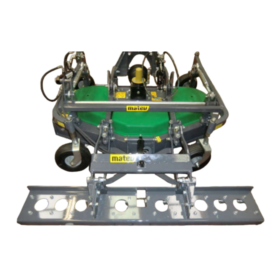 matev MOW-H 160 CM Manuals
