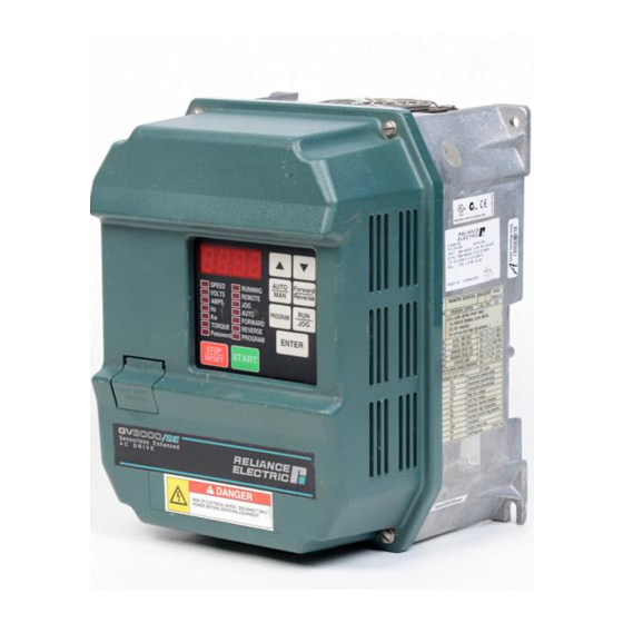Rockwell Automation Reliance Electric GV3000/SE User Manual