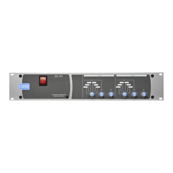 Cloud 36-50 MULTI-ZONE Installation And User Manual