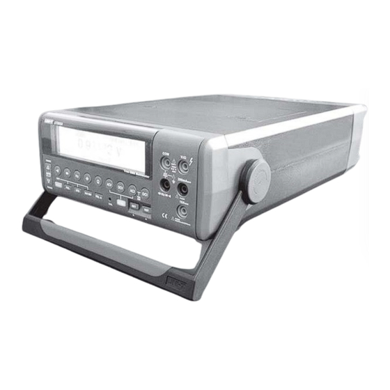 UNI-T UT805A Operating Instructions Manual