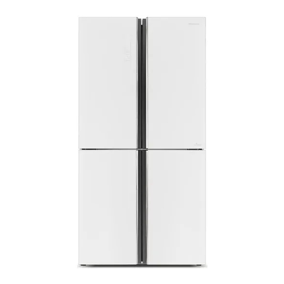 Hisense HR6CDFF695GB Refrigerator Manuals