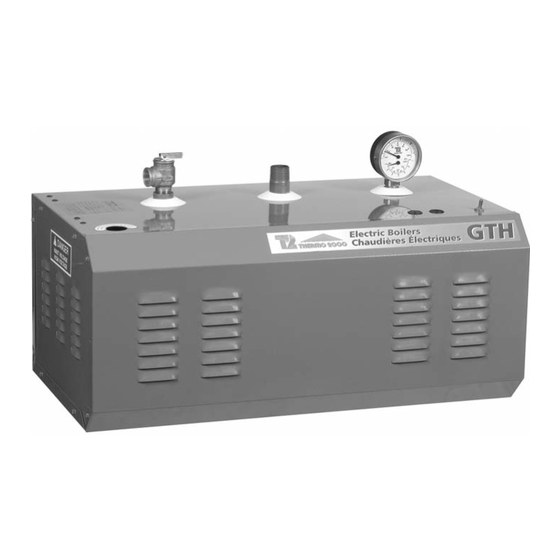 THERMO 2000 GTH 6 Use & Care Manual