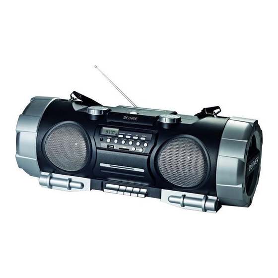 Denver TCS-86 Manual