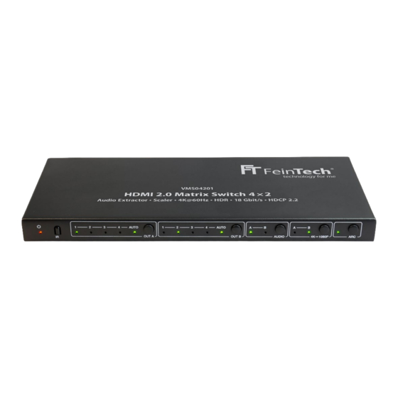 FeinTech VMS04201 Manual