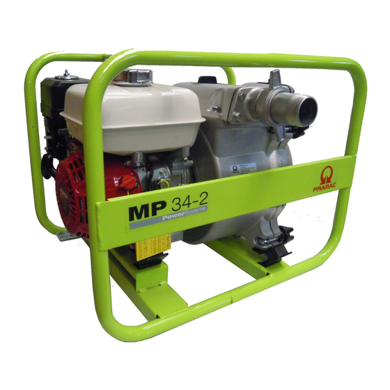 Pramac MP 34-2 Use And Maintenance Manual