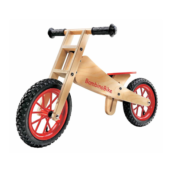 BambinoBike BambinoTrike Operating Instructions
