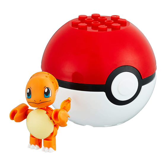 Mega Construx POKEMON WONDER BUILDERS CHARMANDER GKY71 Manual