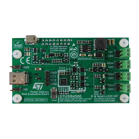 ST STEVAL-ISC005V1 Schematic Diagrams