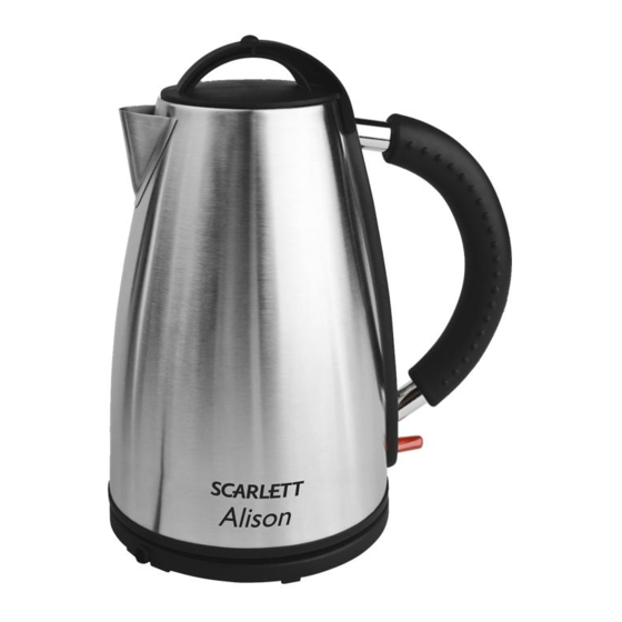 Scarlett SC-227 Instruction Manual