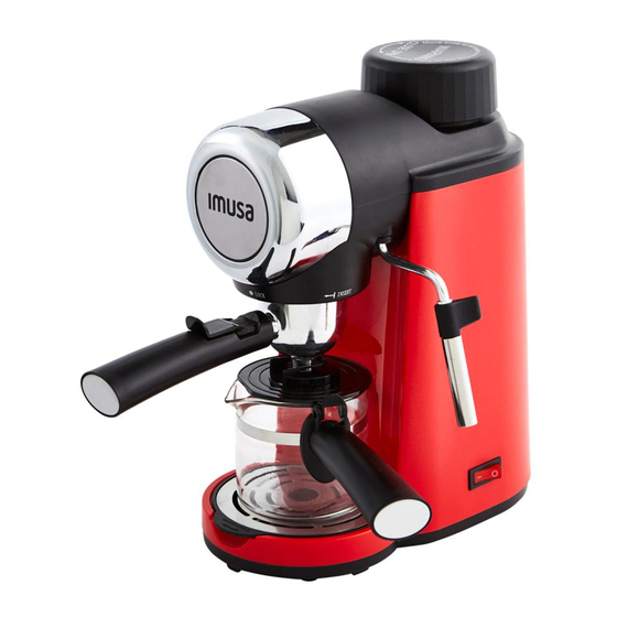 IMUSA B120-60006 COFFEE MAKER USE AND CARE MANUAL