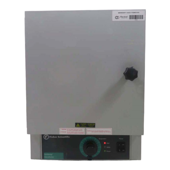 FISHER SCIENTIFIC ISOTEMP 500 SERIES INSTRUCTION MANUAL Pdf Download