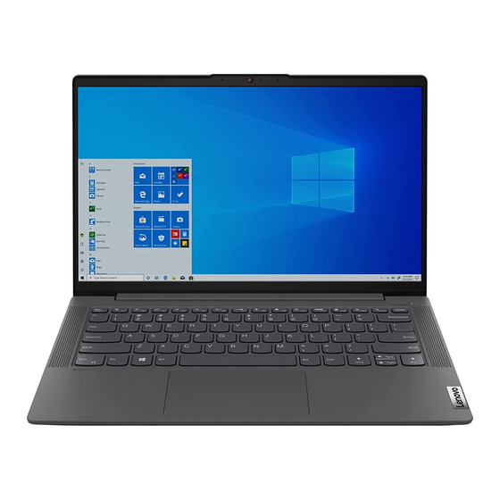 LENOVO IDEAPAD 5 14ITL05 USER MANUAL Pdf Download | ManualsLib